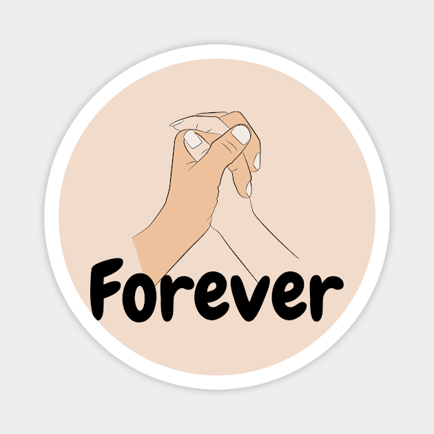 Together Forever Magnet by Moipa